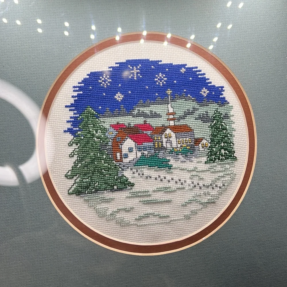 Crossstitch Christmas Picture